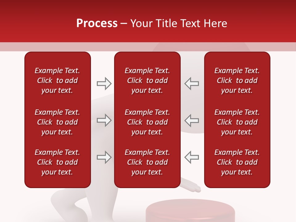 Red Press Render PowerPoint Template