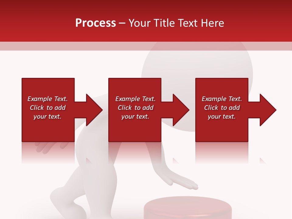 Red Press Render PowerPoint Template