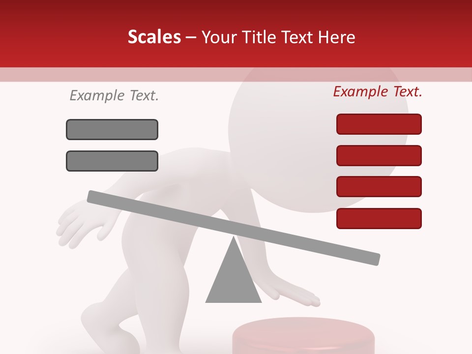 Red Press Render PowerPoint Template