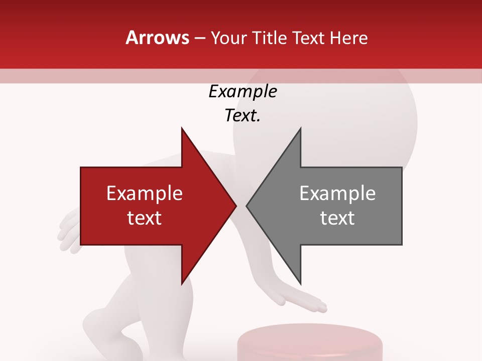 Red Press Render PowerPoint Template