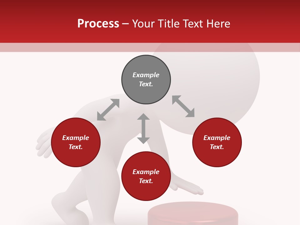 Red Press Render PowerPoint Template