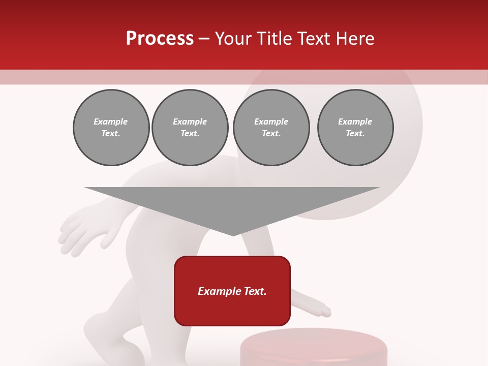 Red Press Render PowerPoint Template