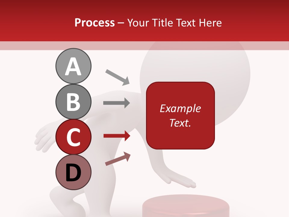 Red Press Render PowerPoint Template