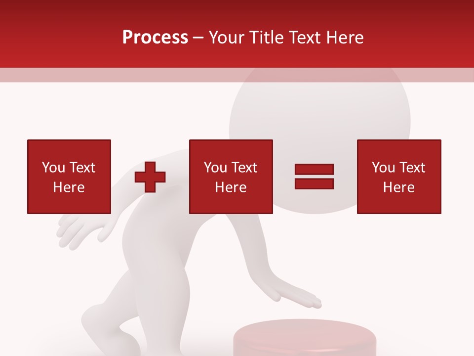 Red Press Render PowerPoint Template