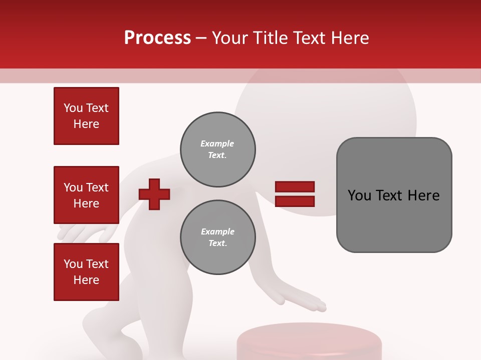 Red Press Render PowerPoint Template
