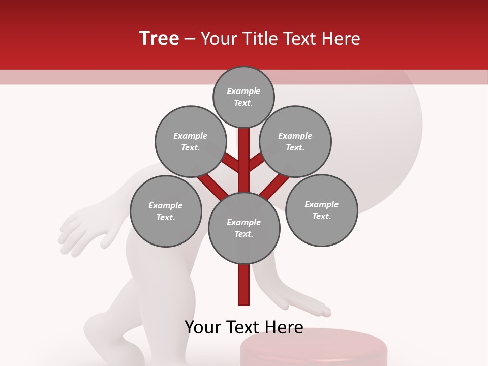 Red Press Render PowerPoint Template