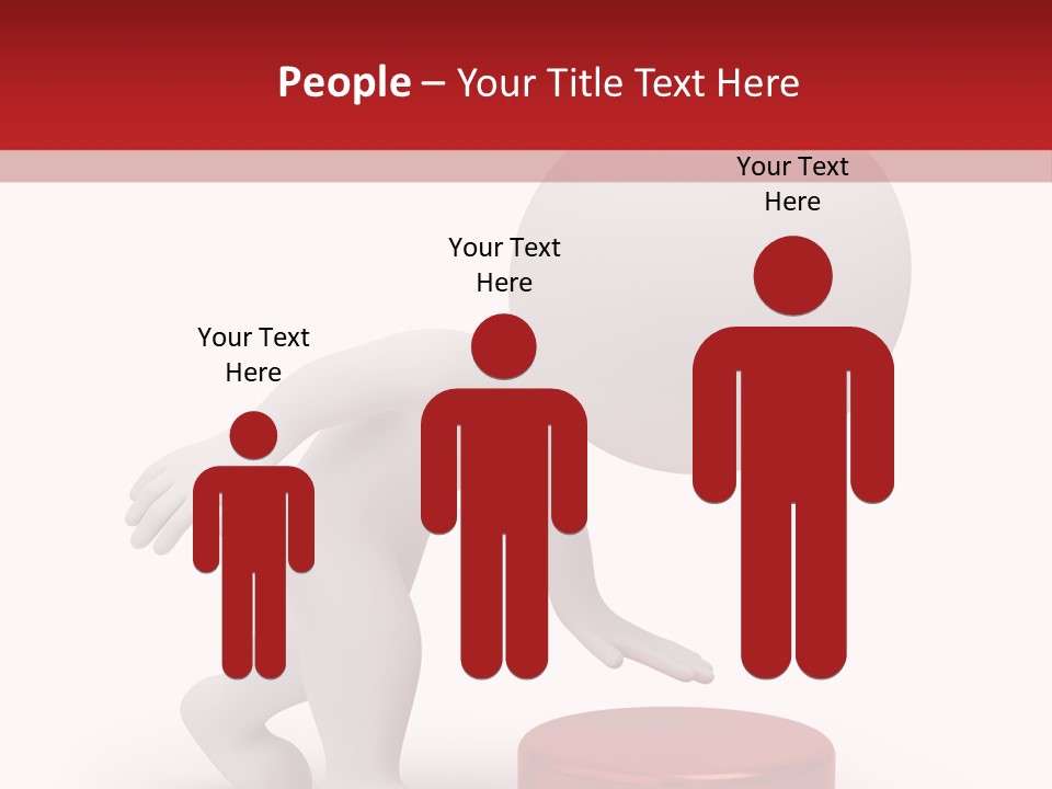 Red Press Render PowerPoint Template