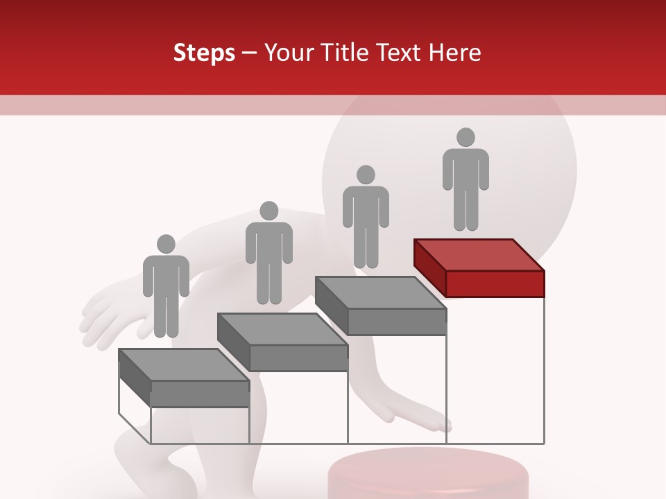 Red Press Render PowerPoint Template