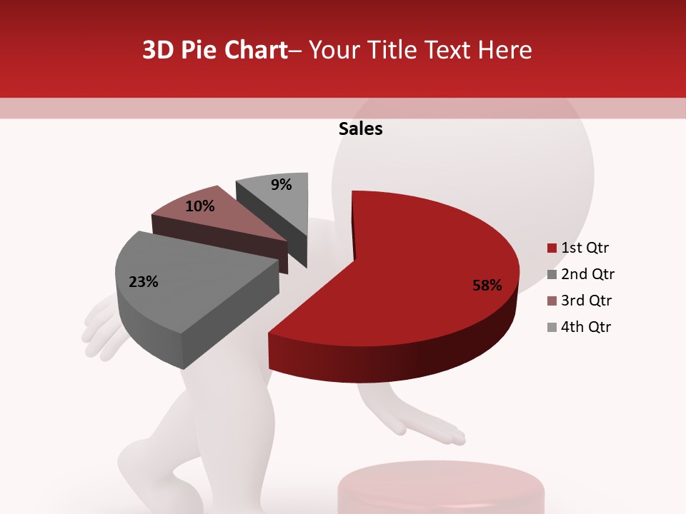 Red Press Render PowerPoint Template