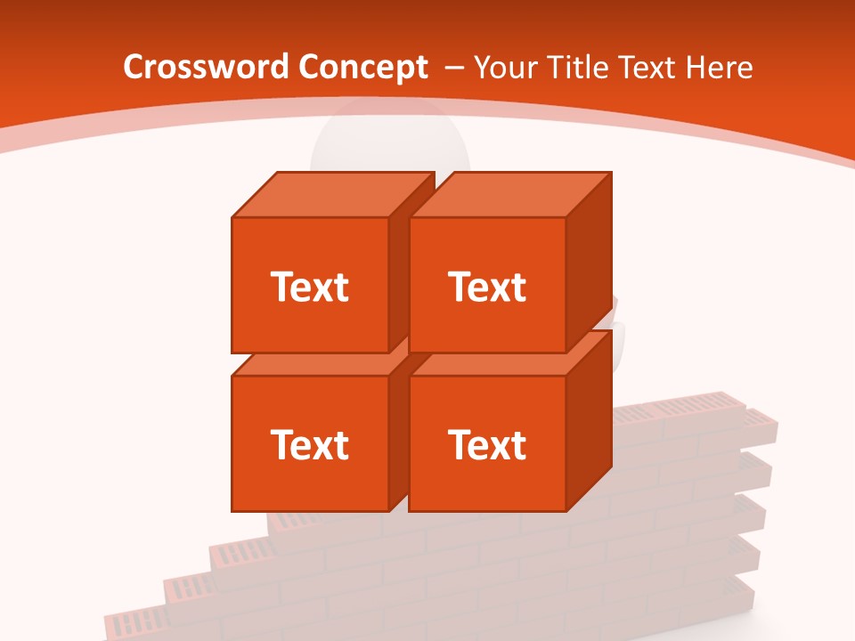 Construction Caucasian Man PowerPoint Template