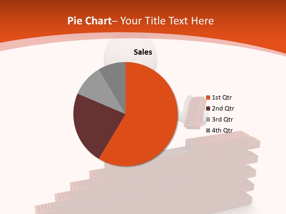 Construction Caucasian Man PowerPoint Template