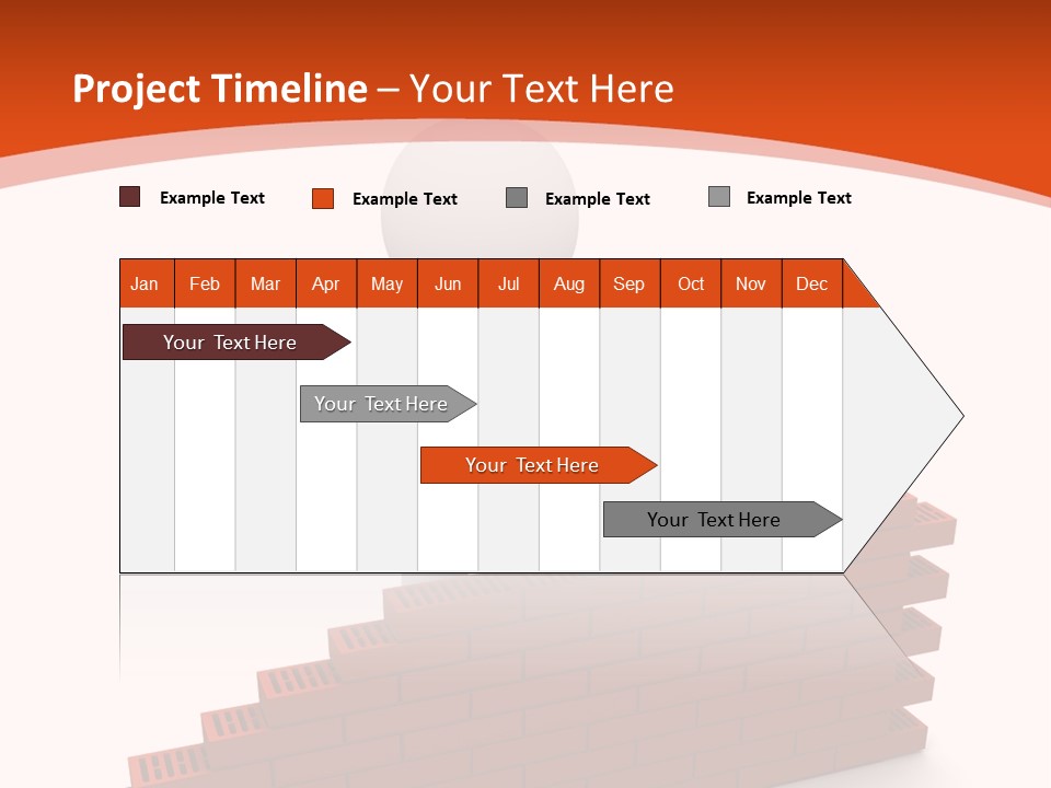 Construction Caucasian Man PowerPoint Template