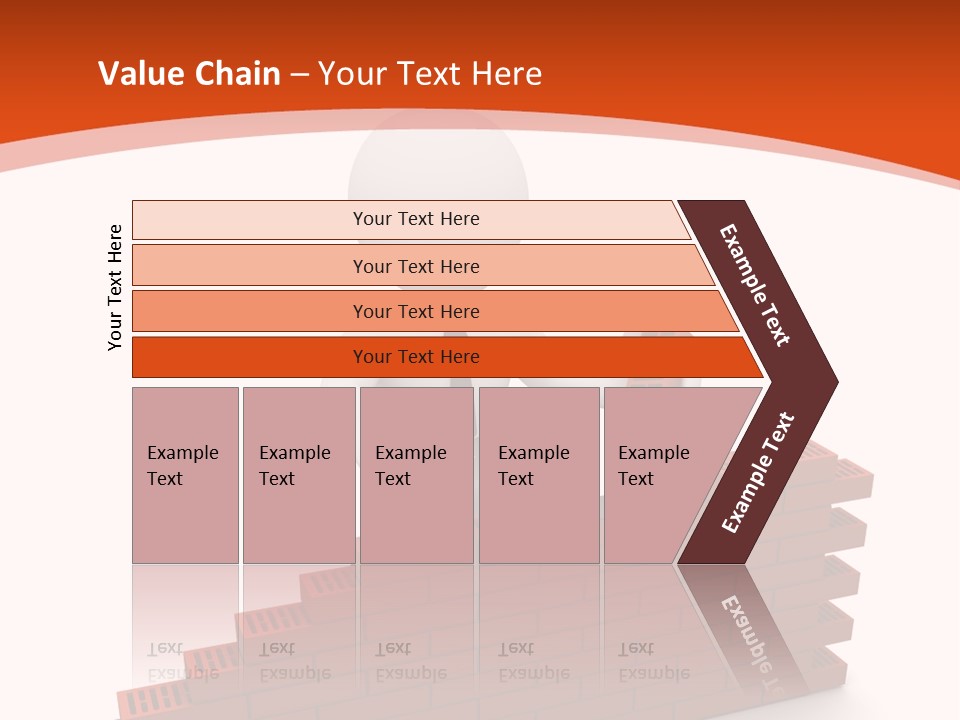 Construction Caucasian Man PowerPoint Template