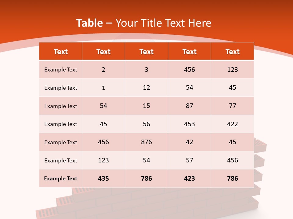 Construction Caucasian Man PowerPoint Template
