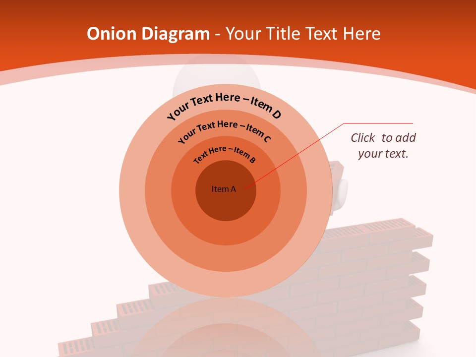 Construction Caucasian Man PowerPoint Template