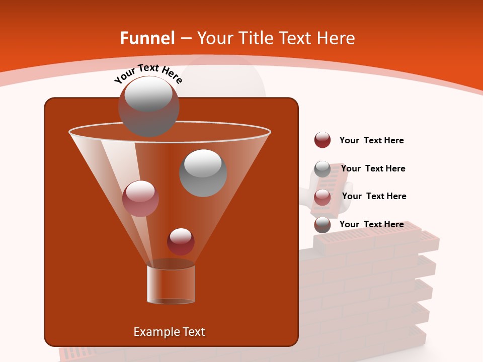 Construction Caucasian Man PowerPoint Template