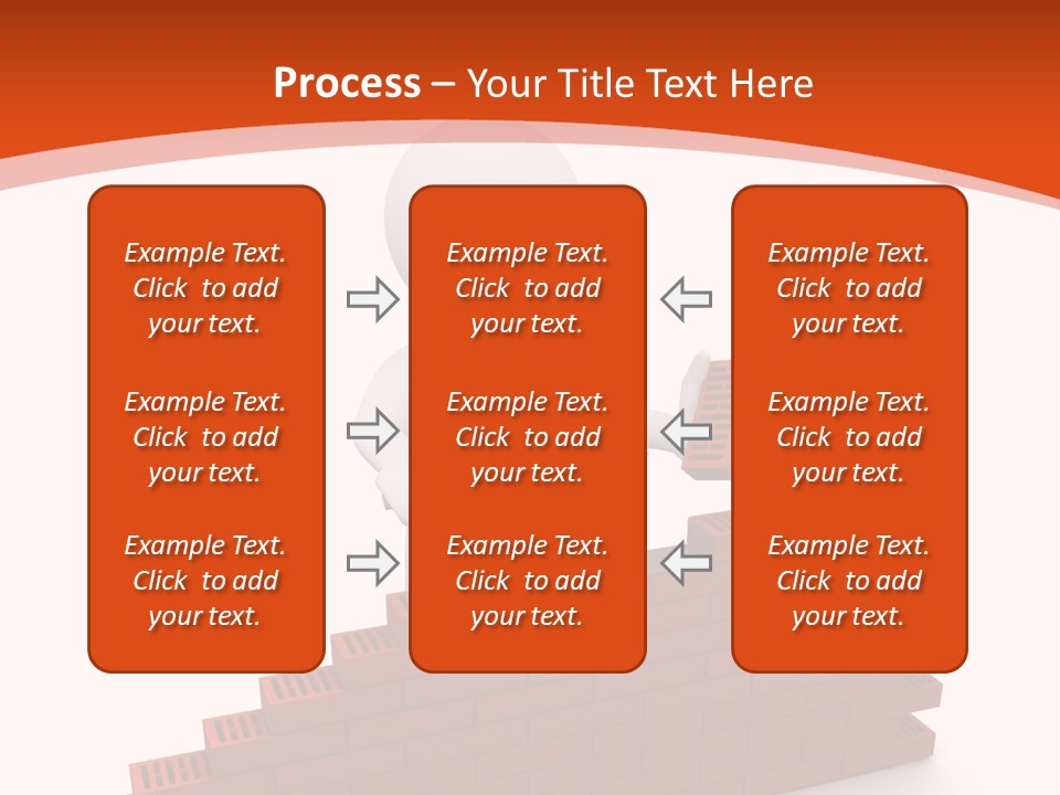 Construction Caucasian Man PowerPoint Template