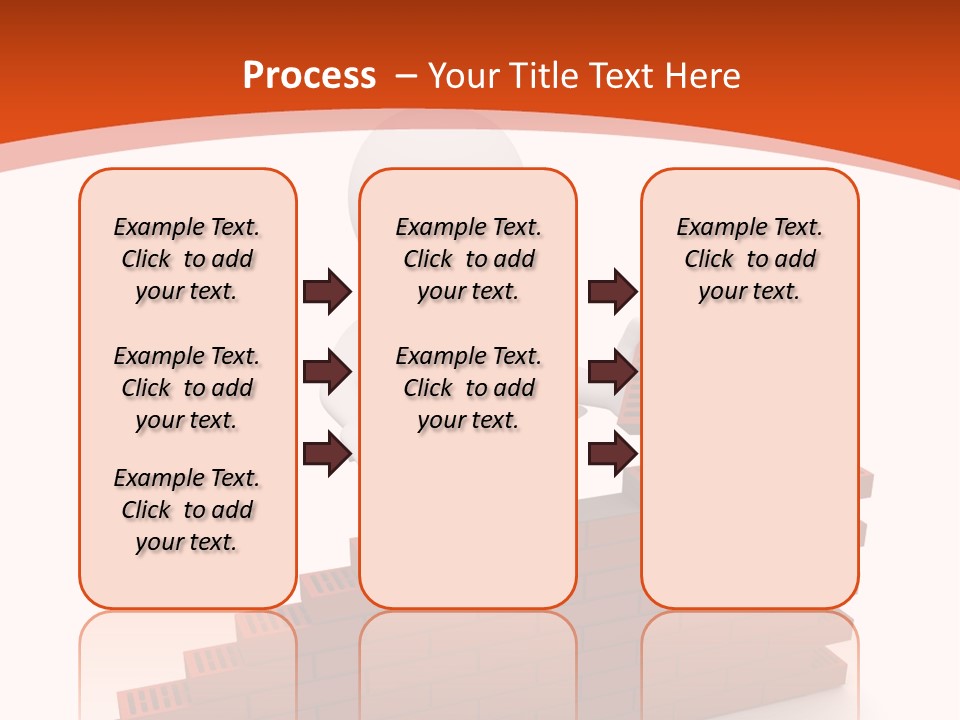 Construction Caucasian Man PowerPoint Template