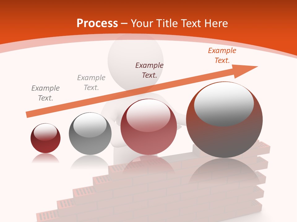 Construction Caucasian Man PowerPoint Template