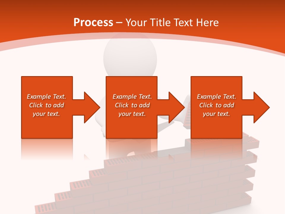 Construction Caucasian Man PowerPoint Template