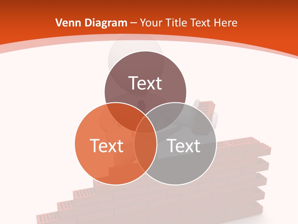 Construction Caucasian Man PowerPoint Template
