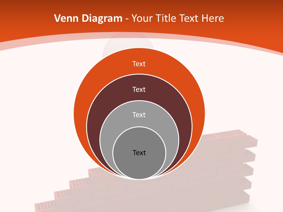 Construction Caucasian Man PowerPoint Template