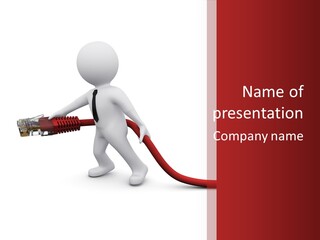 Interconnect Usb Accessibility PowerPoint Template