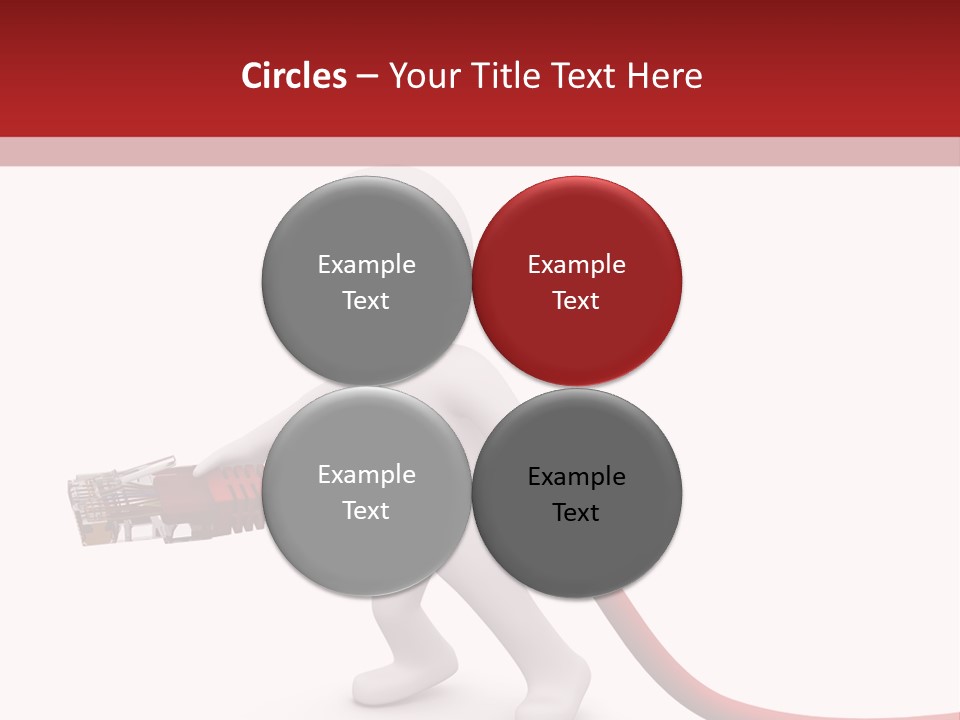 Interconnect Usb Accessibility PowerPoint Template