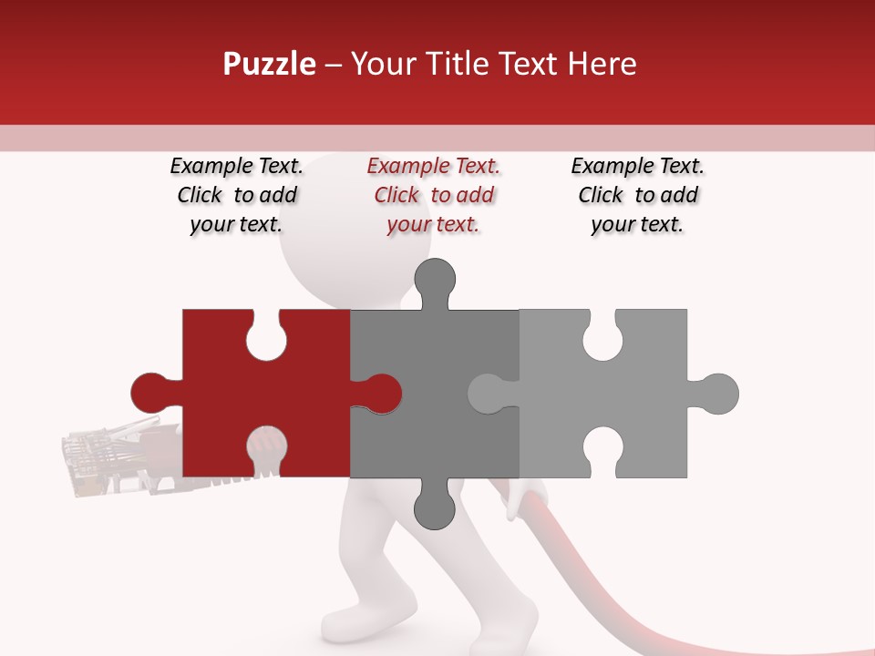 Interconnect Usb Accessibility PowerPoint Template