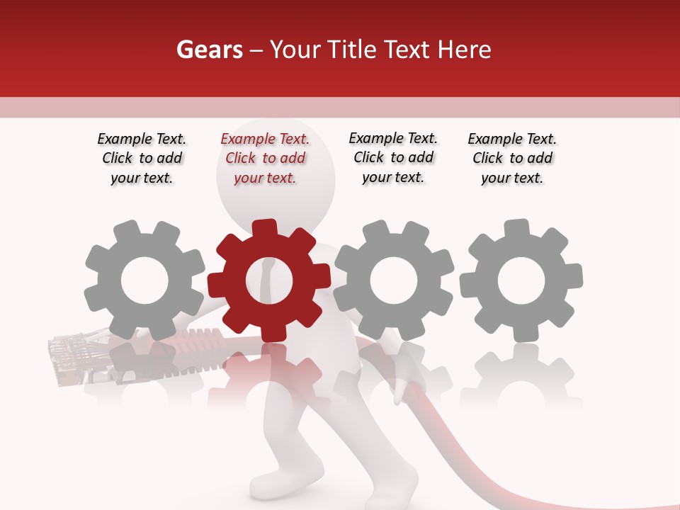 Interconnect Usb Accessibility PowerPoint Template