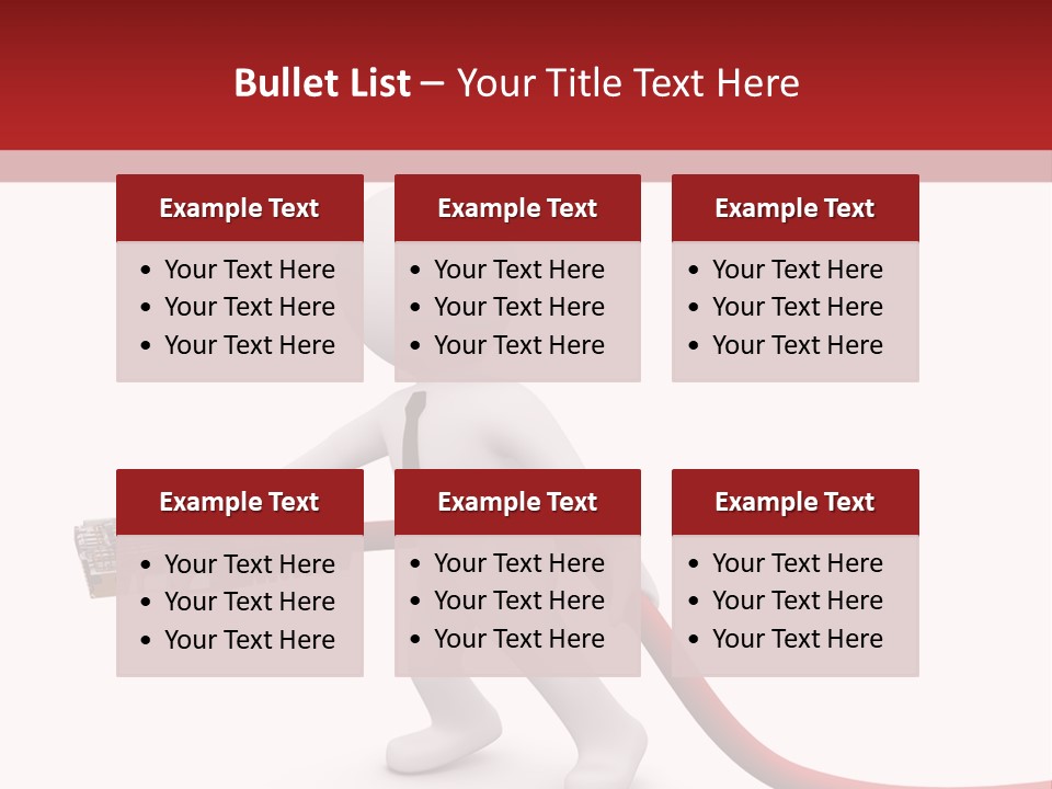 Interconnect Usb Accessibility PowerPoint Template