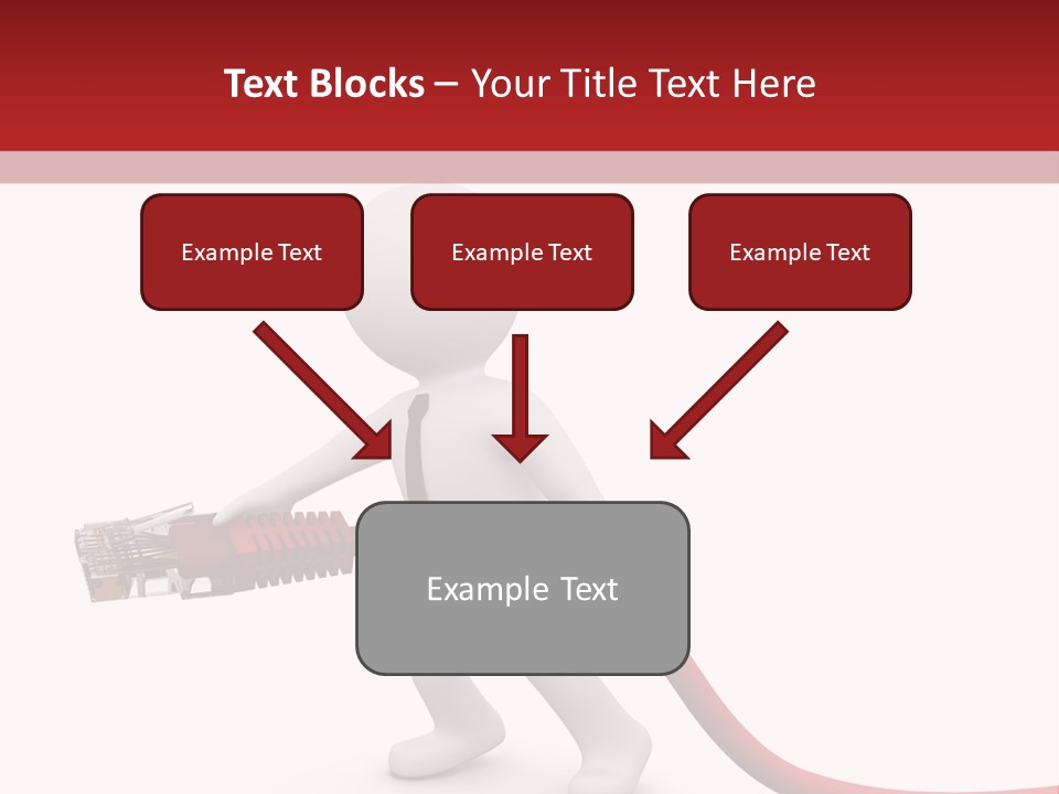 Interconnect Usb Accessibility PowerPoint Template