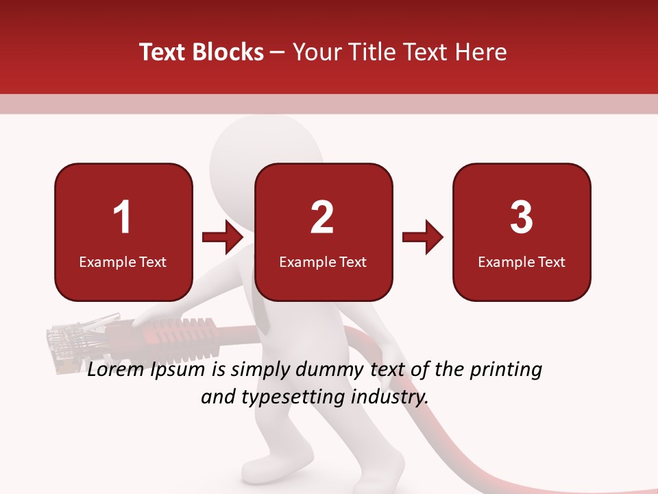Interconnect Usb Accessibility PowerPoint Template