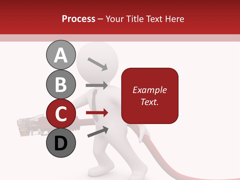 Interconnect Usb Accessibility PowerPoint Template