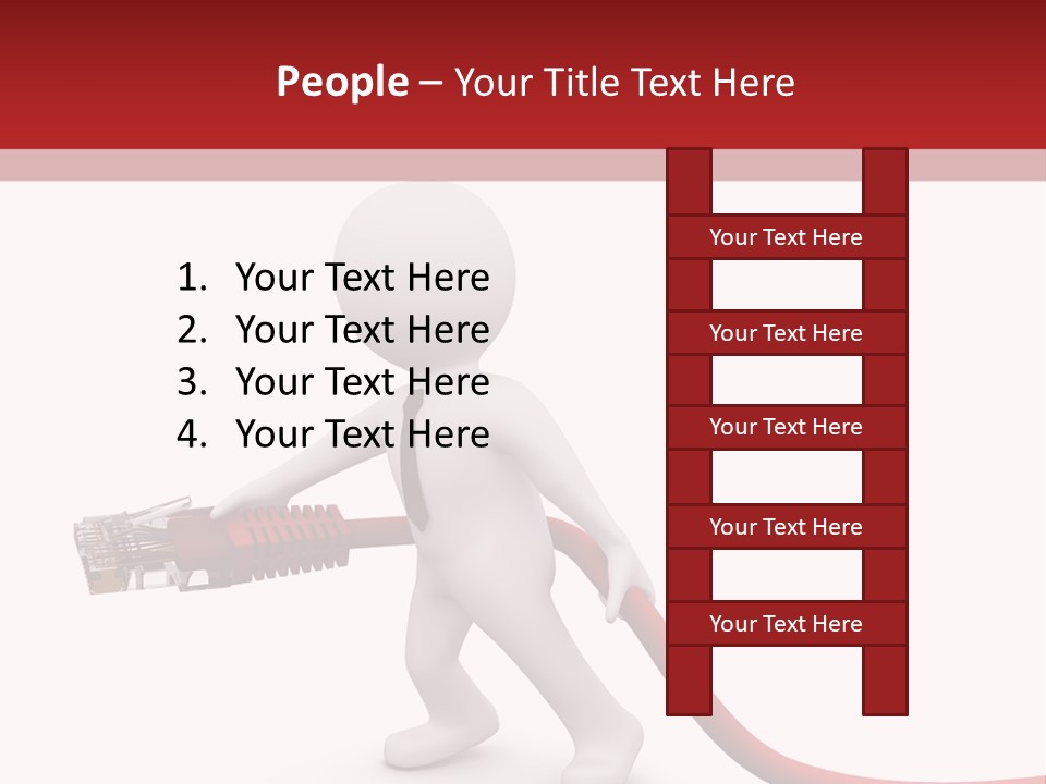 Interconnect Usb Accessibility PowerPoint Template