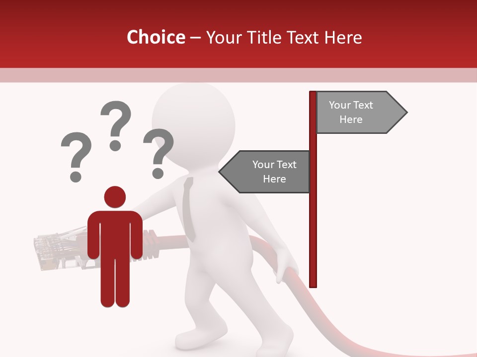 Interconnect Usb Accessibility PowerPoint Template