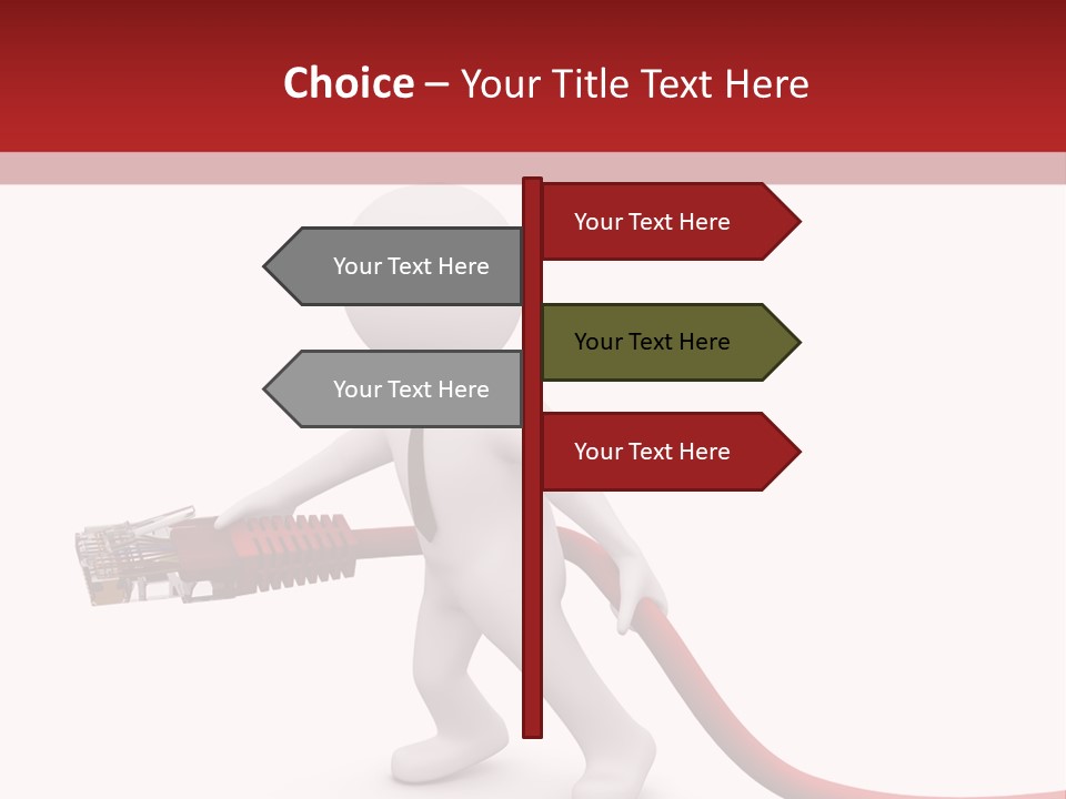 Interconnect Usb Accessibility PowerPoint Template
