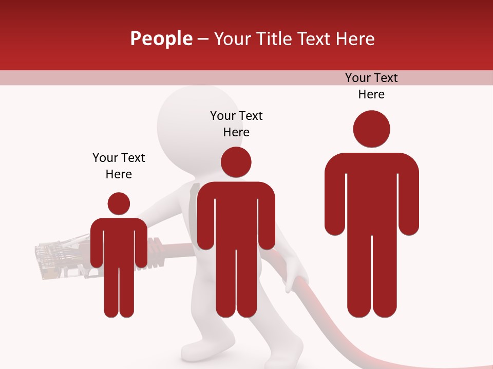Interconnect Usb Accessibility PowerPoint Template