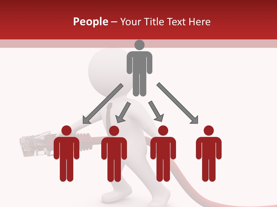 Interconnect Usb Accessibility PowerPoint Template