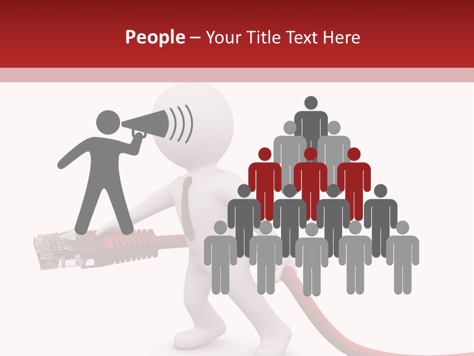 Interconnect Usb Accessibility PowerPoint Template