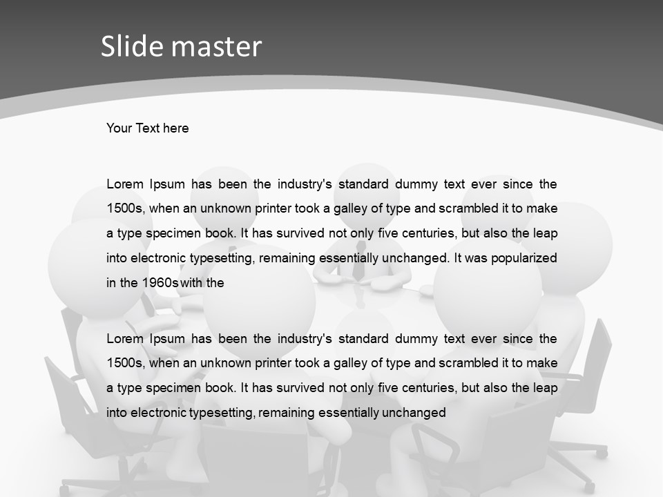 Room Boss Interest PowerPoint Template