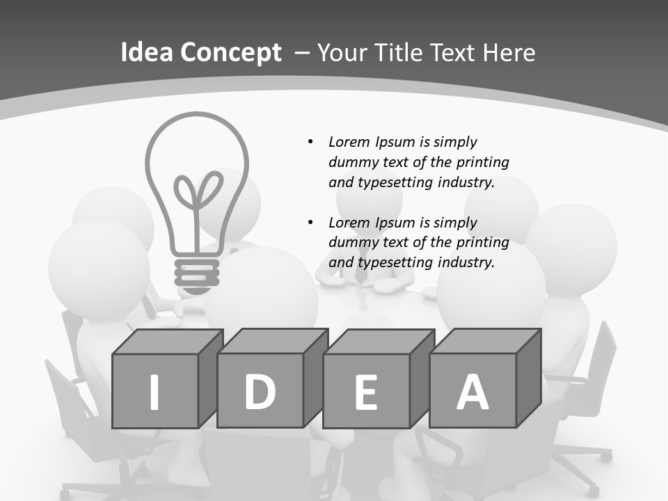 Room Boss Interest PowerPoint Template