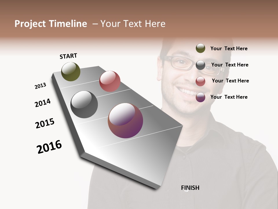 Happy Youth Studio PowerPoint Template