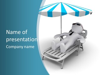 Lay Beach Resort PowerPoint Template