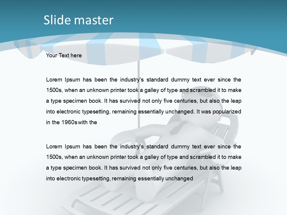 Lay Beach Resort PowerPoint Template