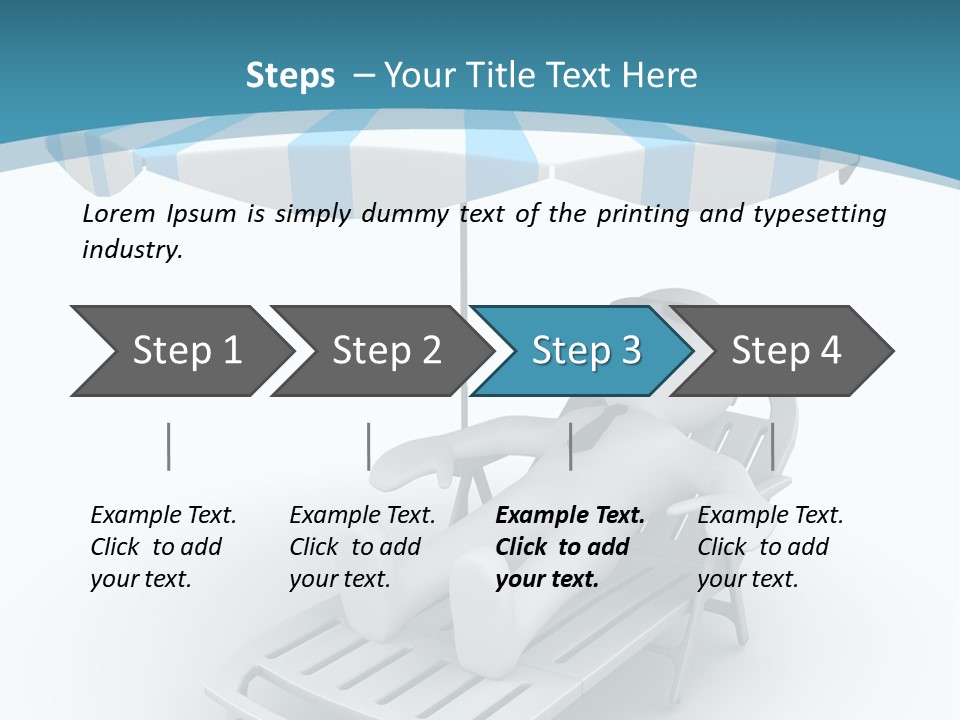 Lay Beach Resort PowerPoint Template