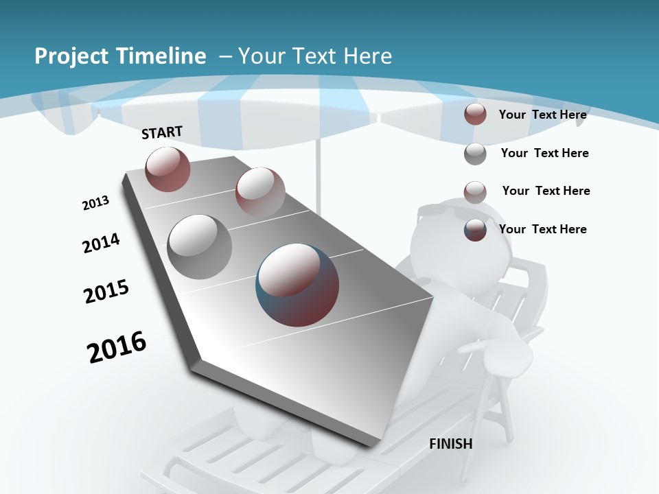 Lay Beach Resort PowerPoint Template