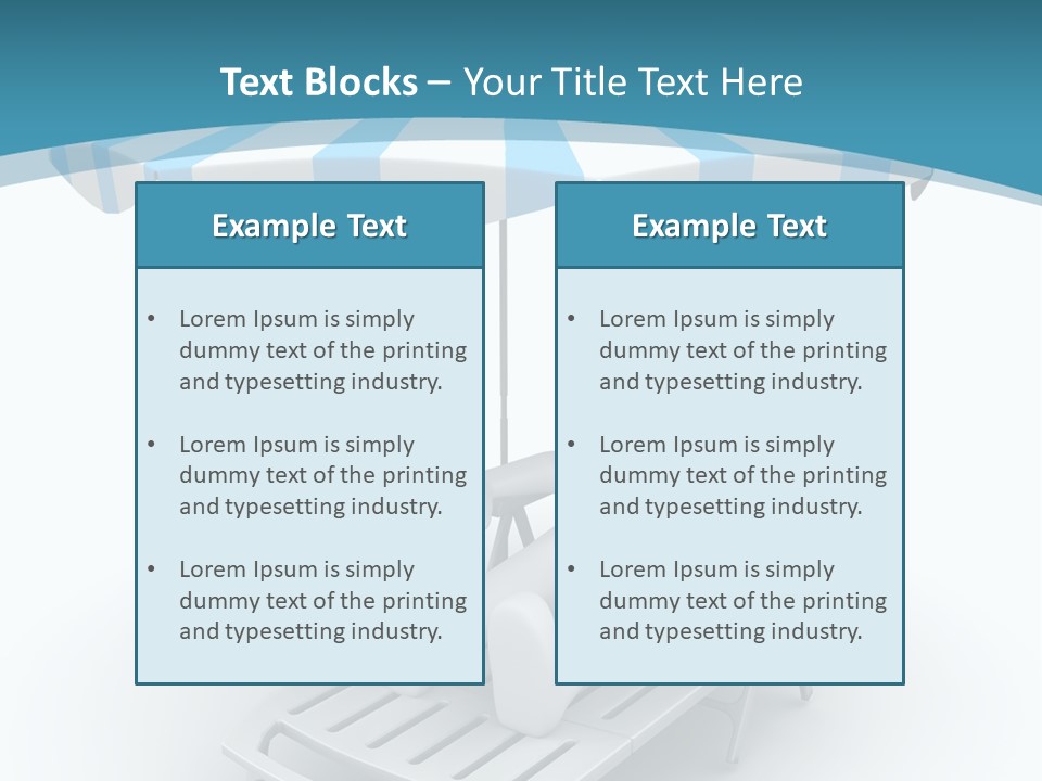 Lay Beach Resort PowerPoint Template