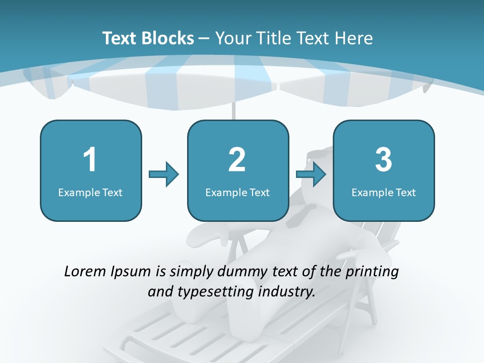Lay Beach Resort PowerPoint Template