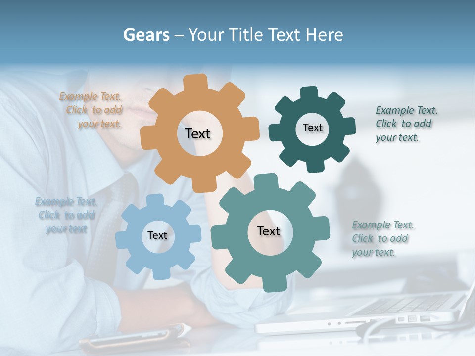 Company Teamwork Team PowerPoint Template